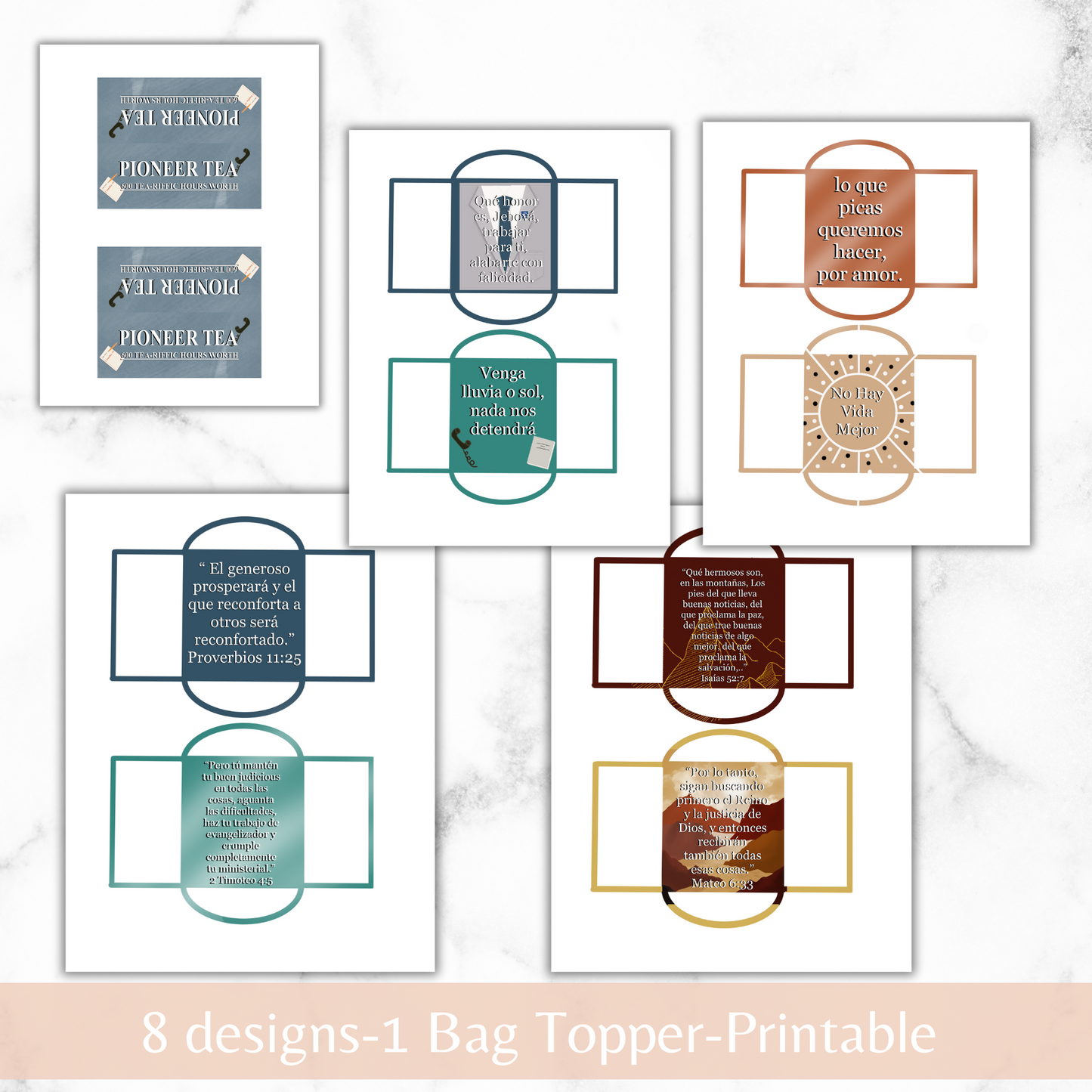 Pioneer Tea Bags Spanish