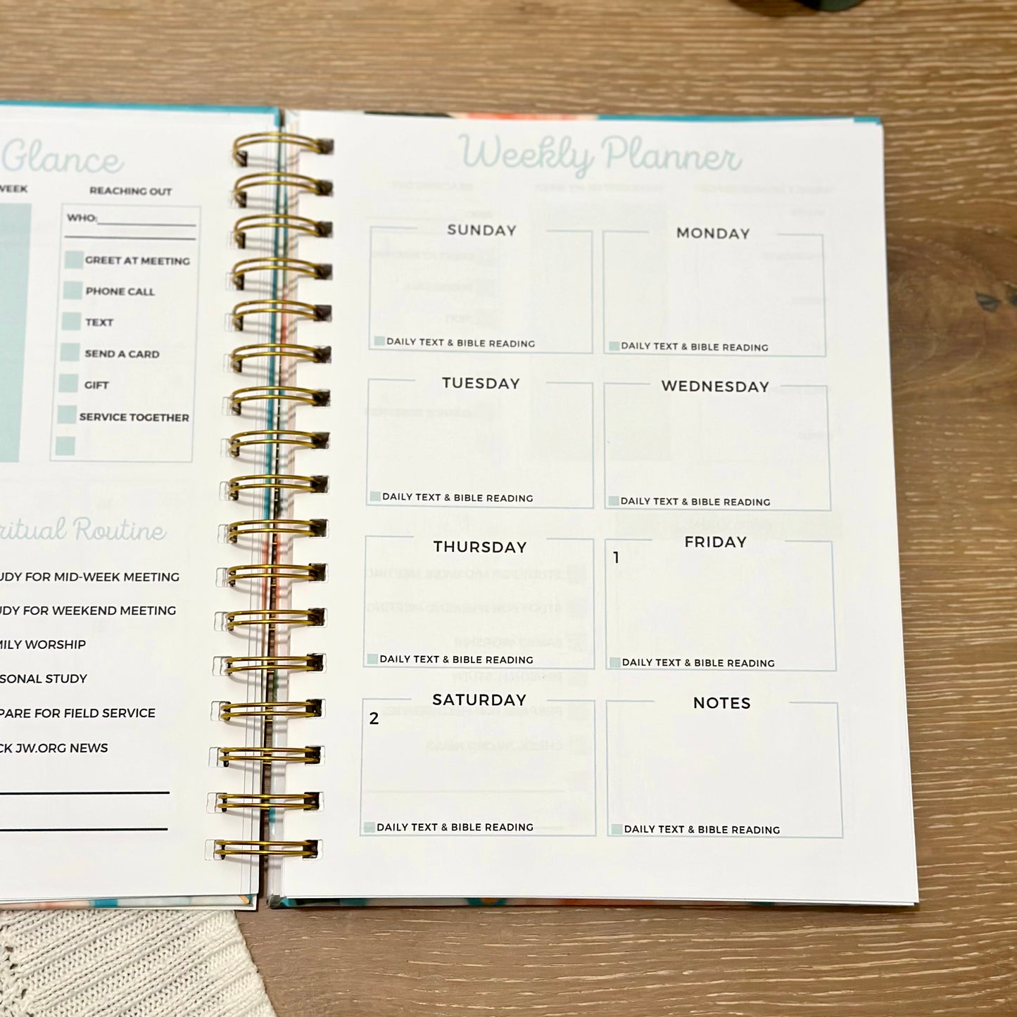 Theocratic Planner 23-24
