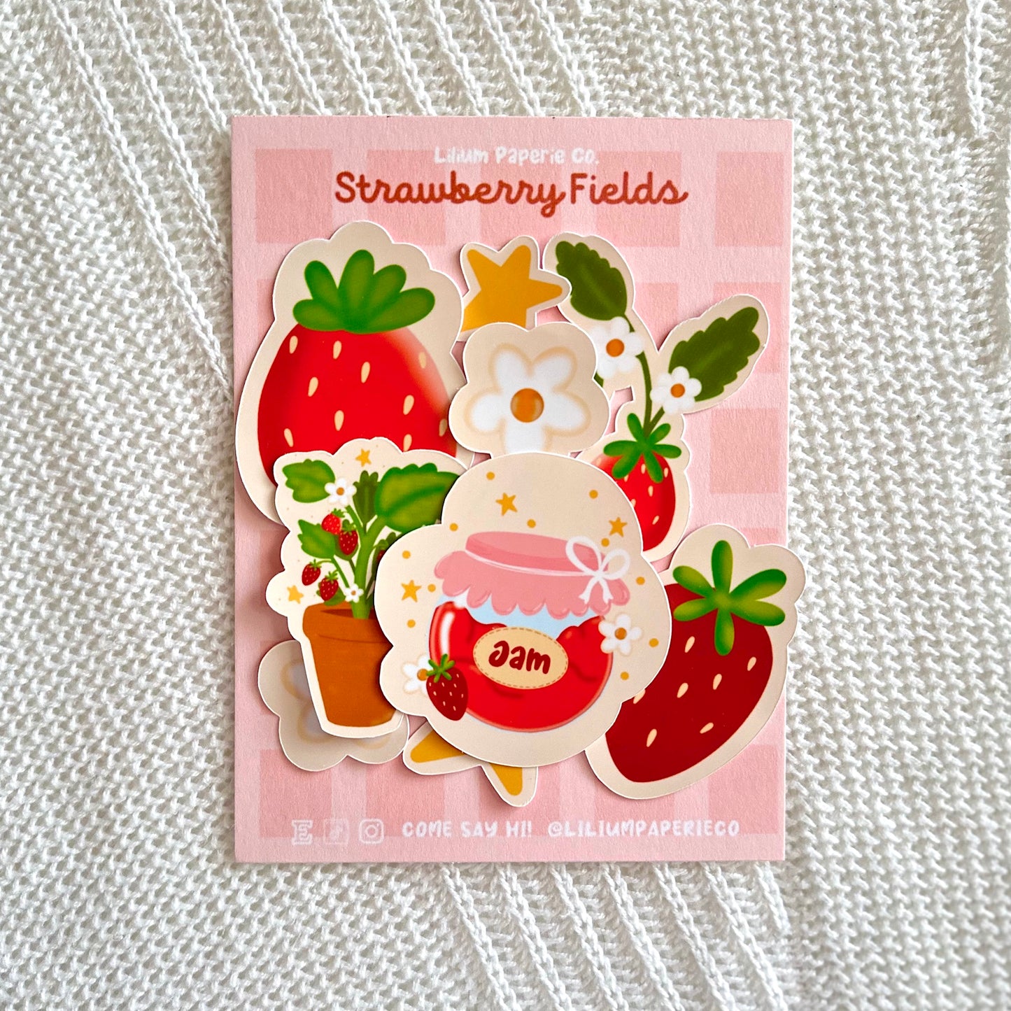 Strawberry Sticker Pack