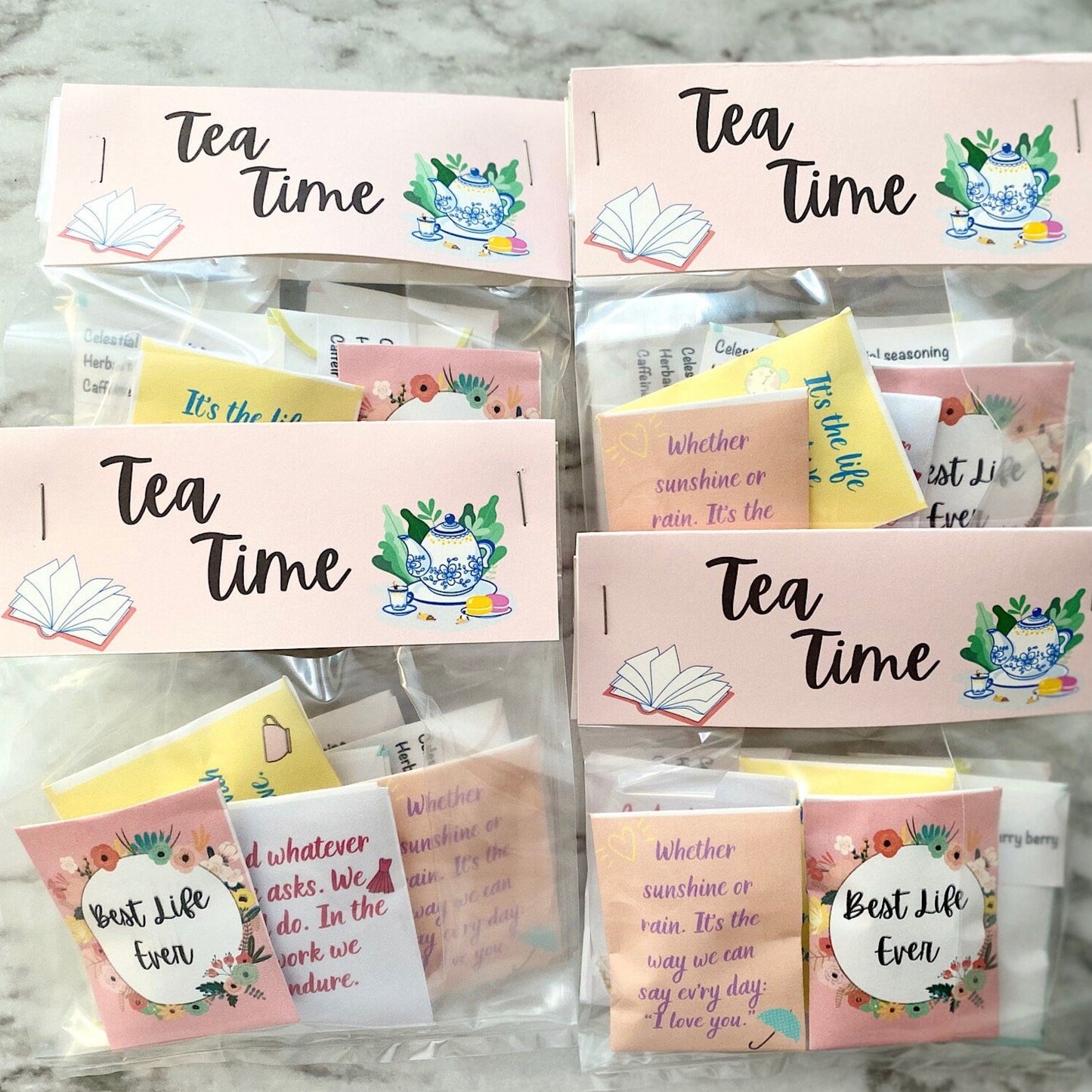 Best life Ever tea bags English