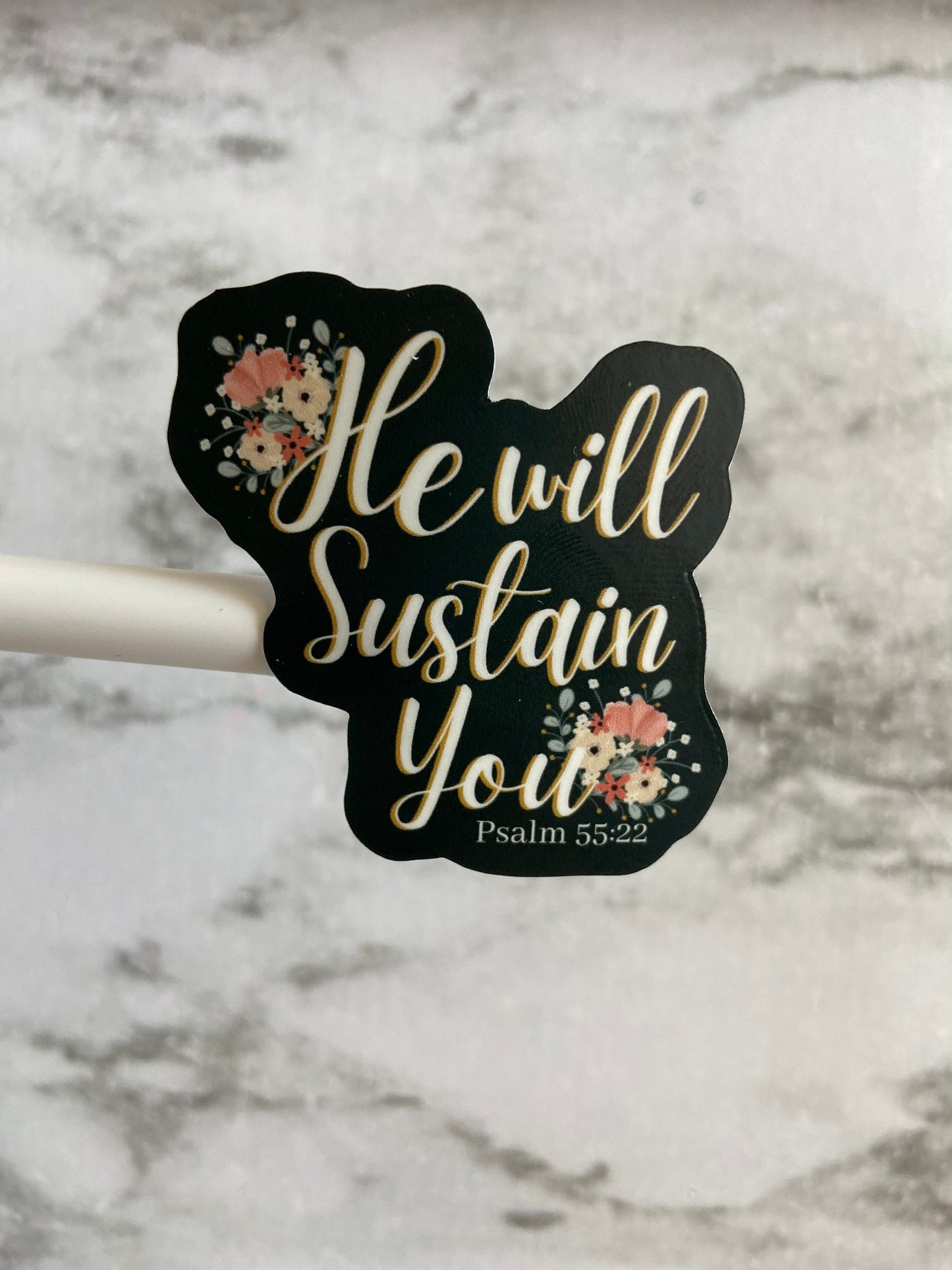 He will Sustain you Sticker