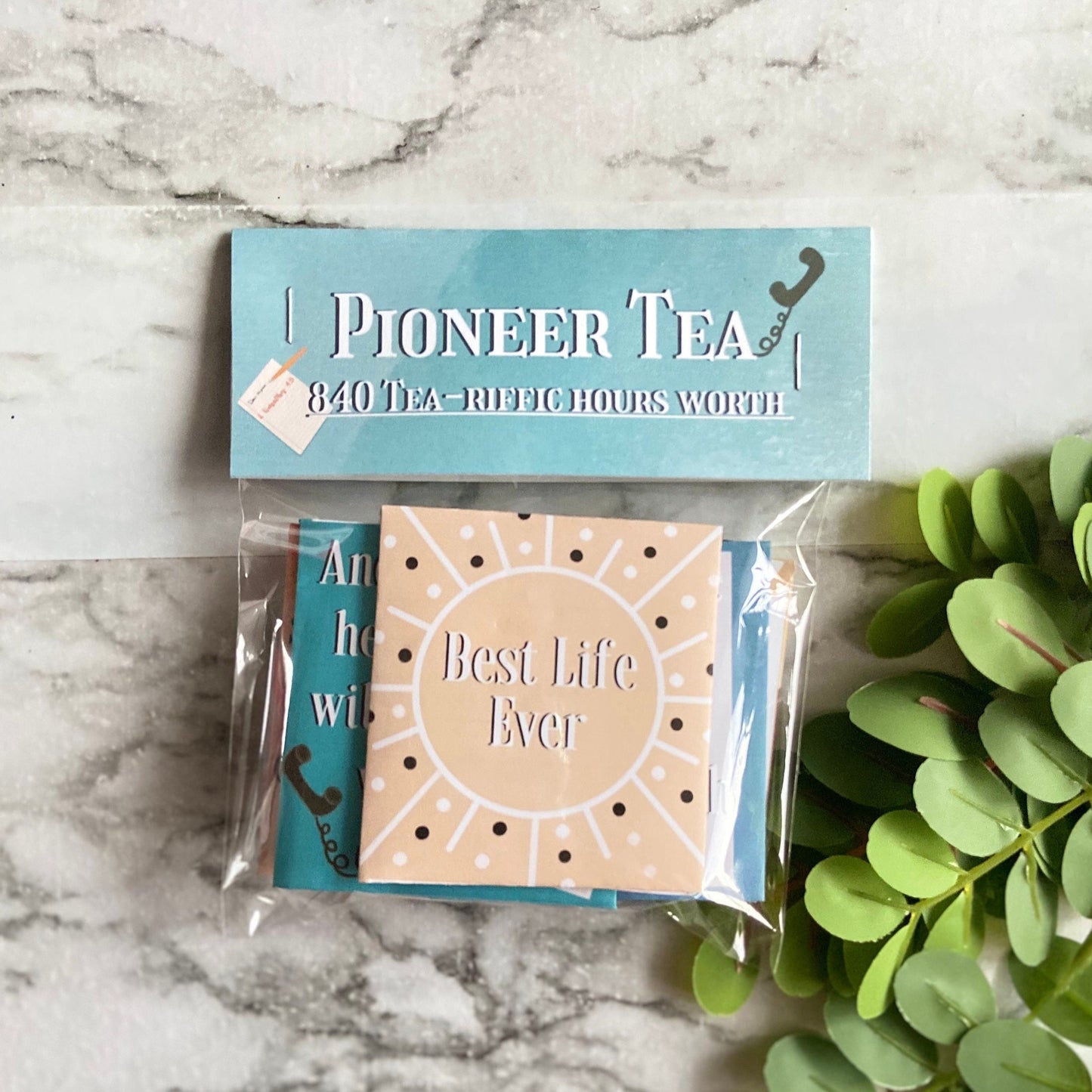 Brothers Tea Bag Printable